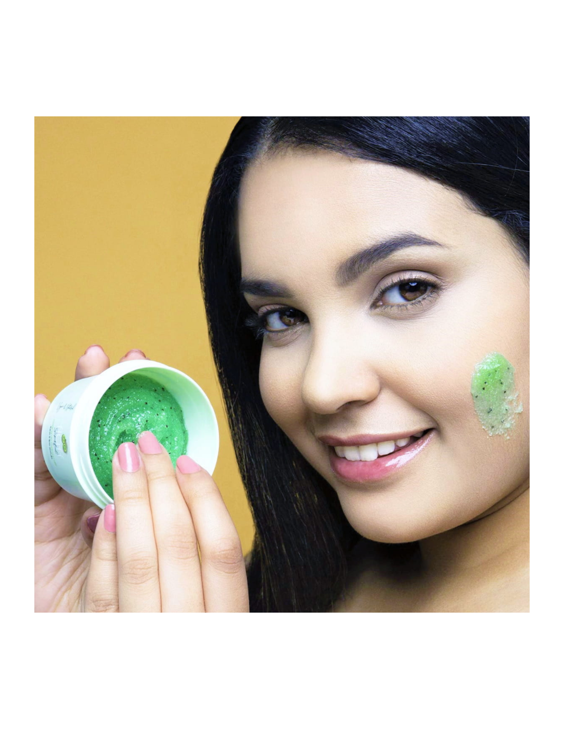 Fluff ''Kiwi'' Face & Lip Scrub 80gr