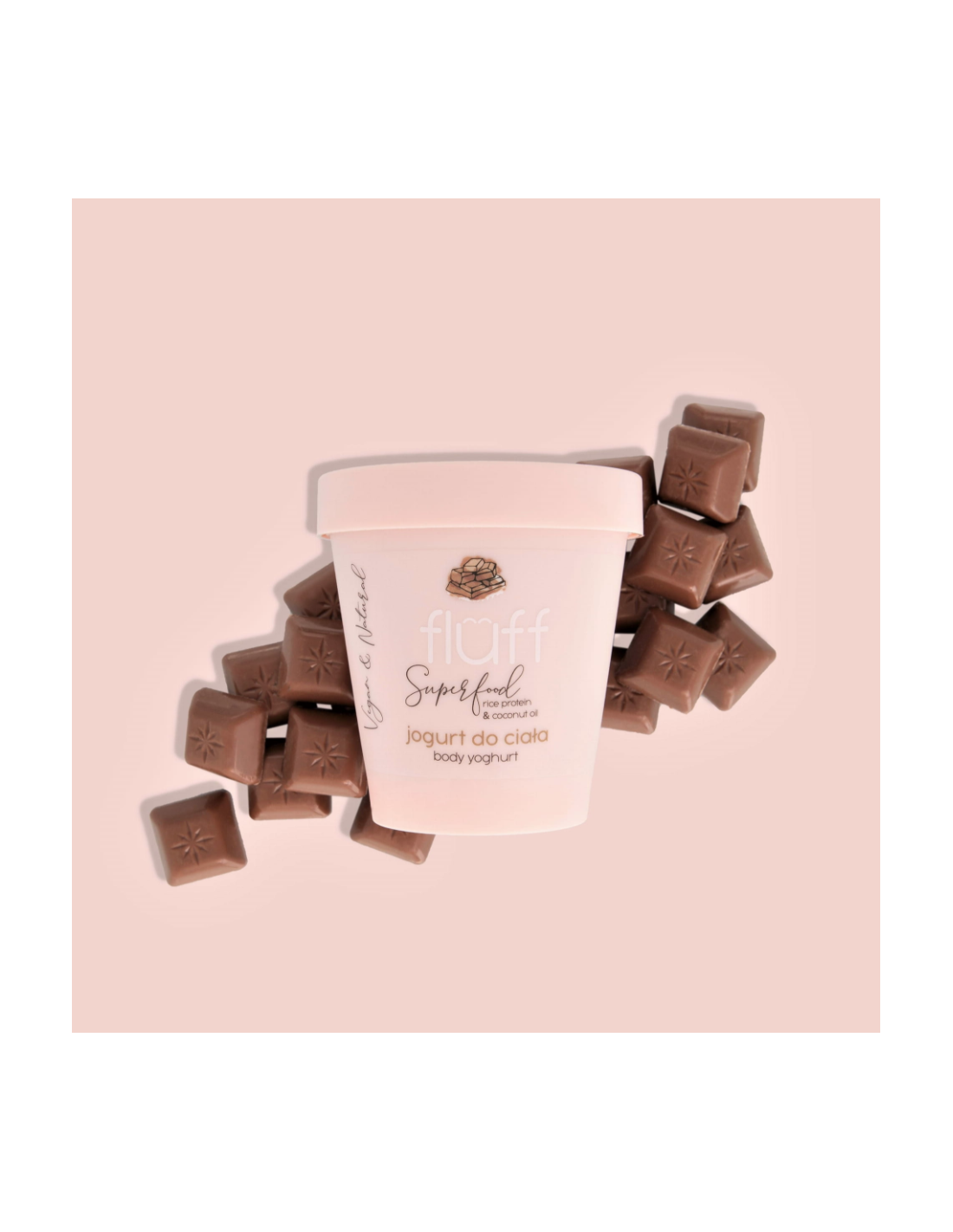 Fluff ''Milk Chocolate'' Body Yoghurt 180ml