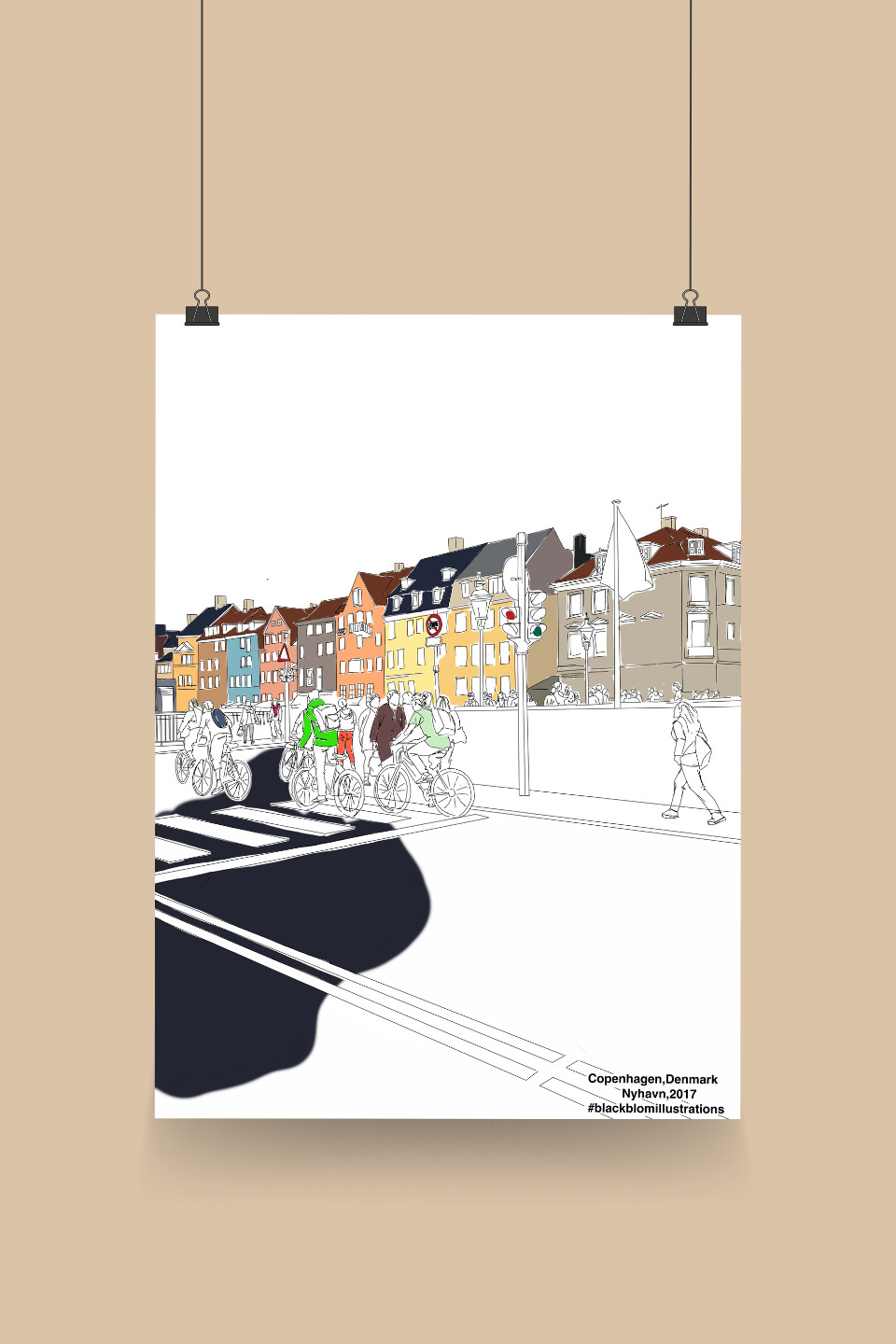Blackblom poster copenhagen