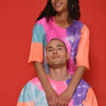 Tie dye tshirt dress