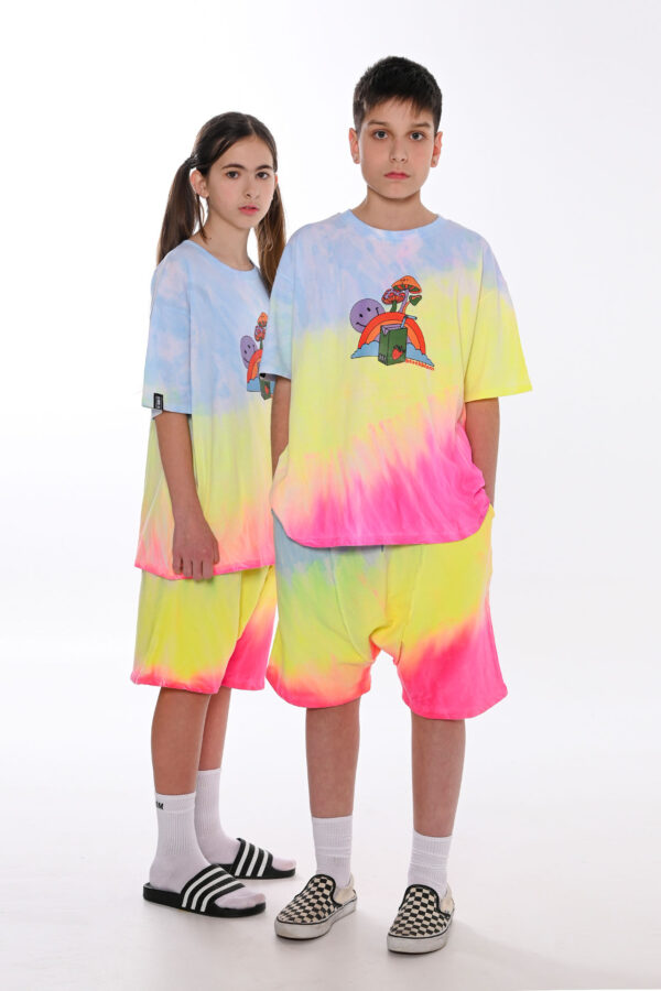 Blackblom Kids Unisex Βερμούδα Tie Dye