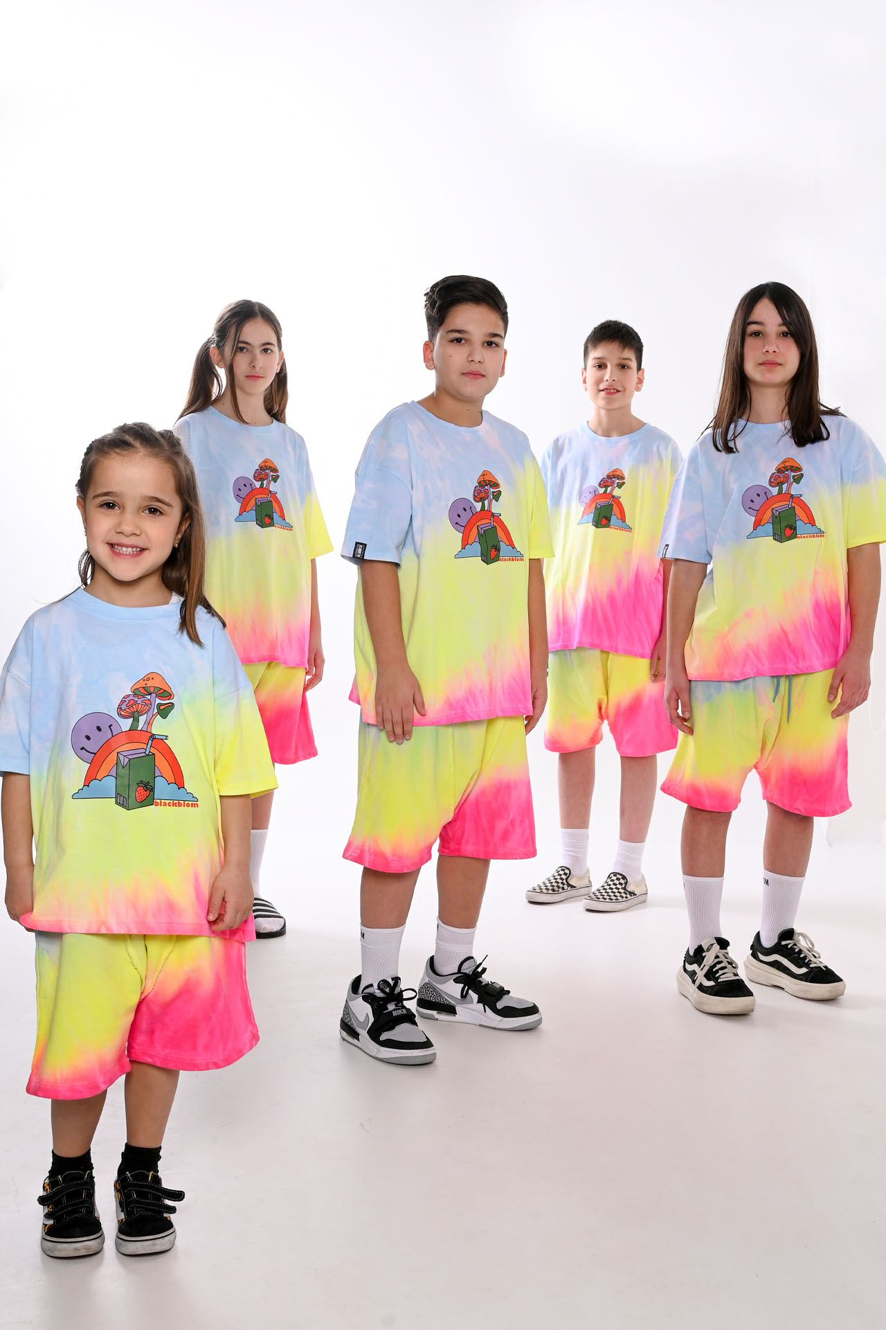 Blackblom Kids Unisex T-shirt Tie Dye