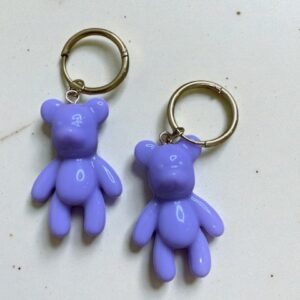 κρεμαστα σκουλαρικια teddy bear